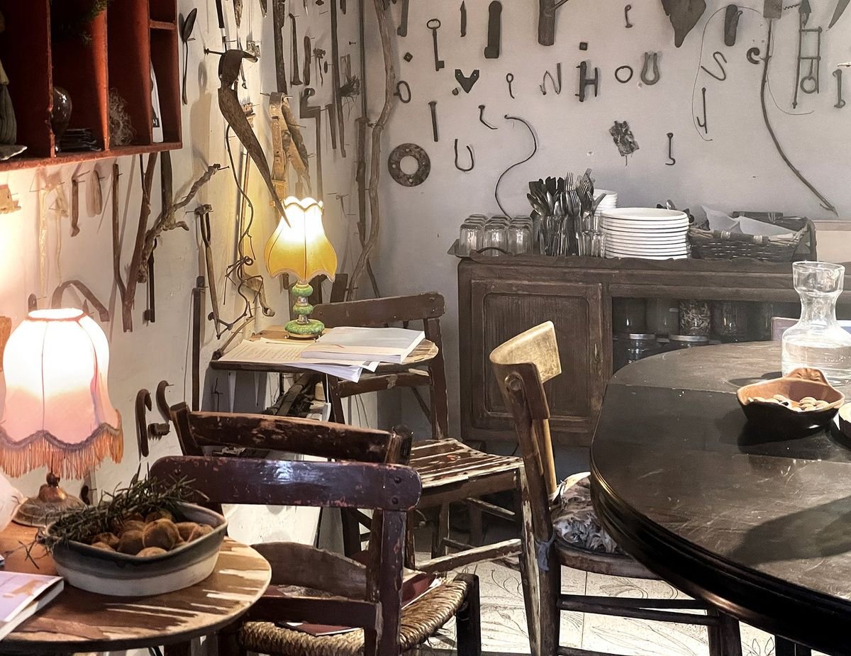 The shared Bar and Kitchen